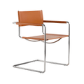 Ella Leather Dining Armchair