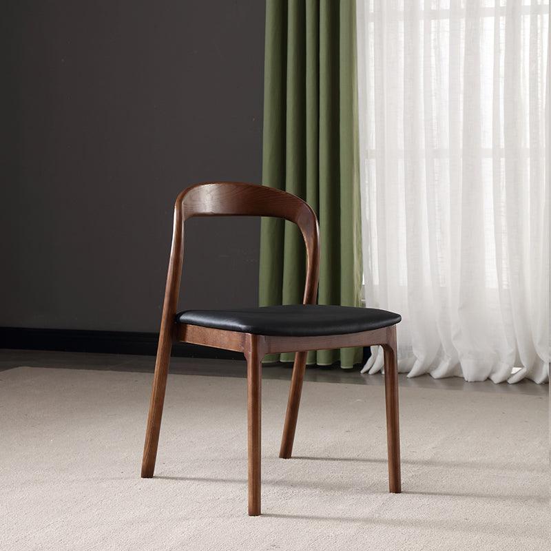 Emil Solid Wood Pedestal Dining Chair