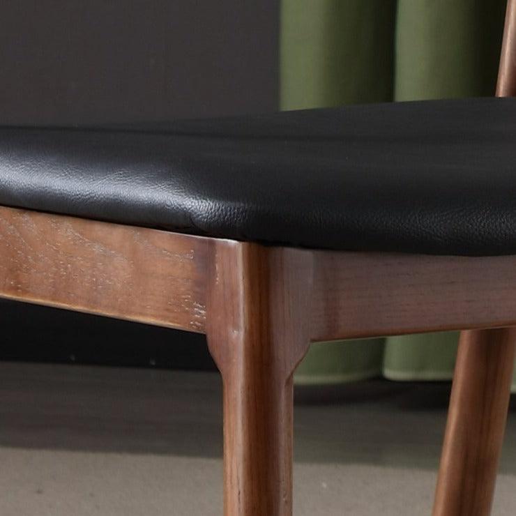 Emil Solid Wood Pedestal Dining Chair