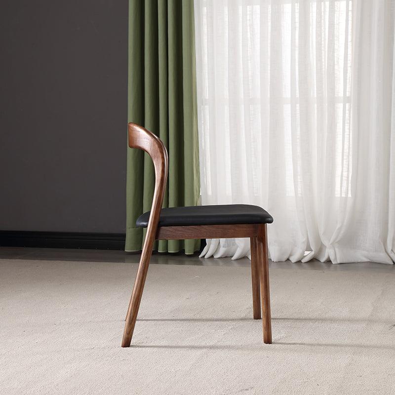 Emil Solid Wood Pedestal Dining Chair