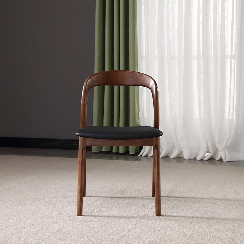 Emil Solid Wood Pedestal Dining Chair
