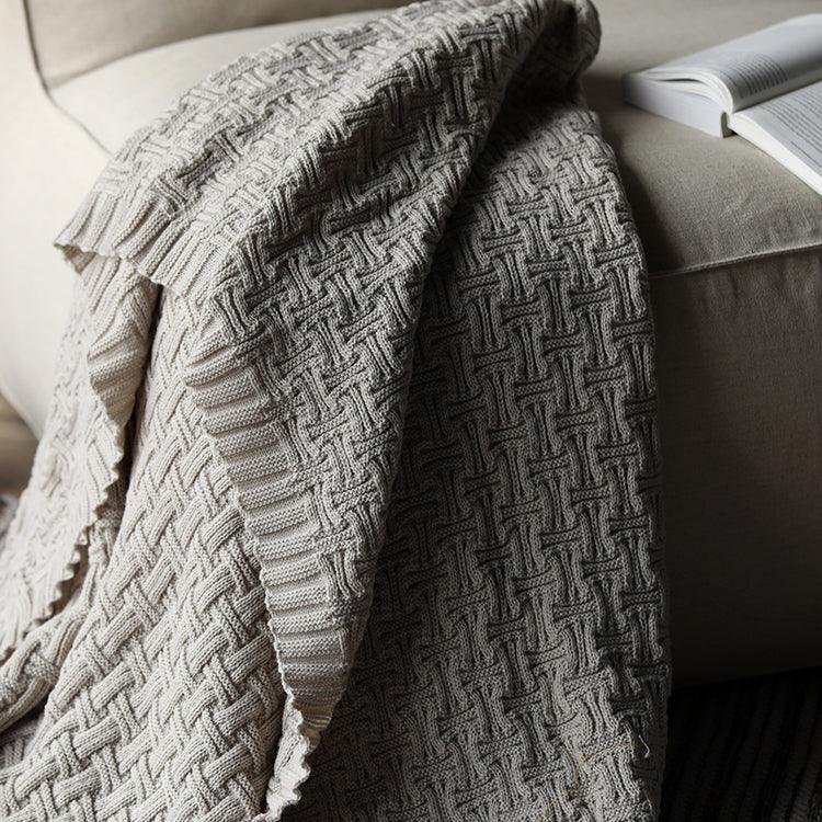 Evelyn Textured Blanket