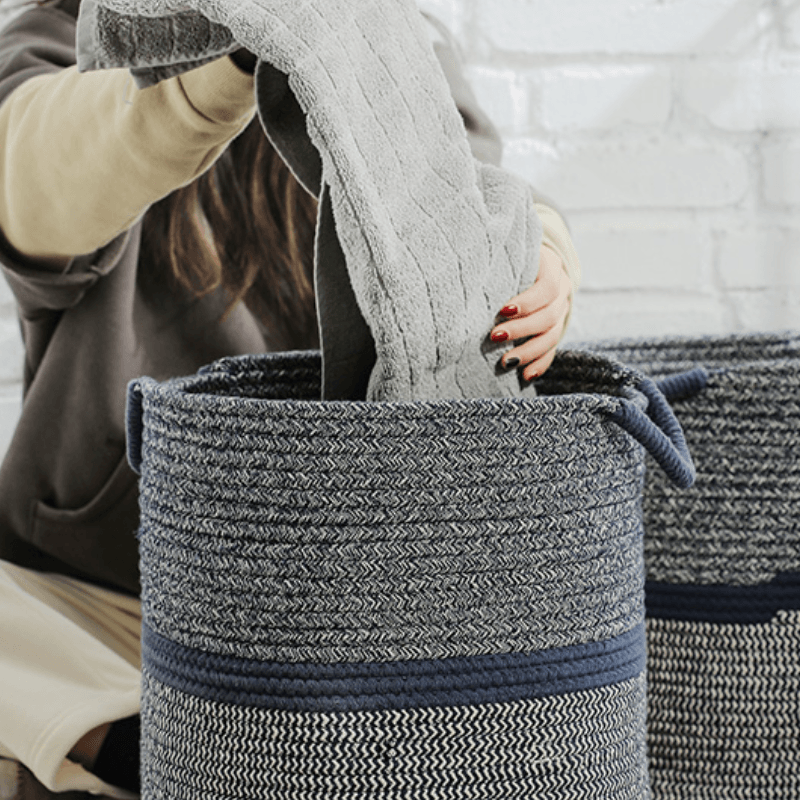 Fabian Cotton Storage Basket Set