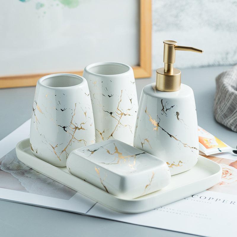 Farkas 5 Pieces Bathroom Accessory Set