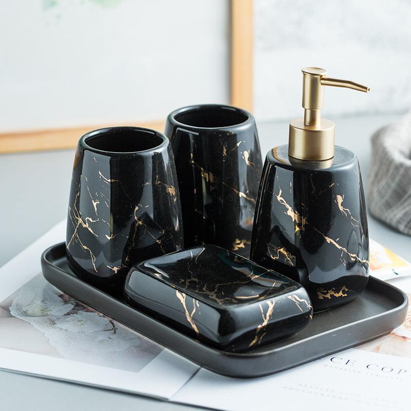 Farkas 5 Pieces Bathroom Accessory Set