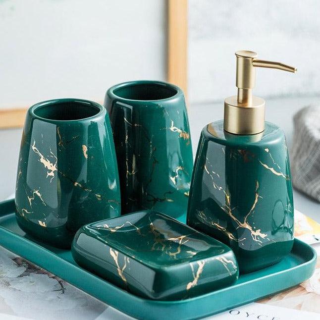 Farkas 5 Pieces Bathroom Accessory Set