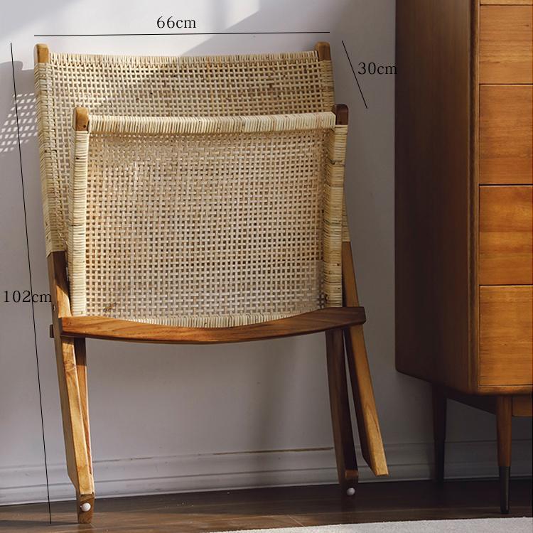 Fidelio Rattan Folding Chair