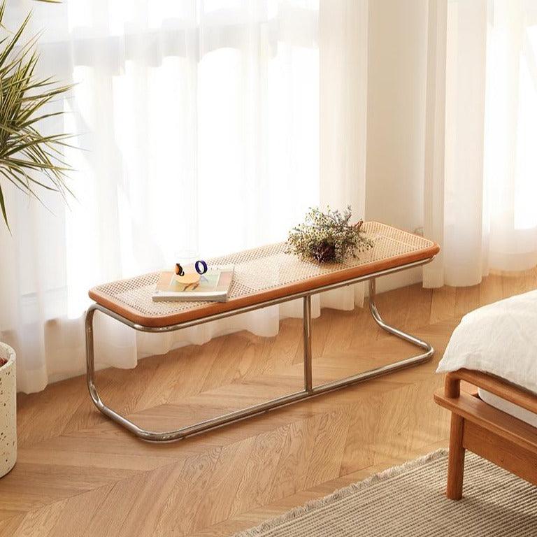 Gaja Rattan Bench