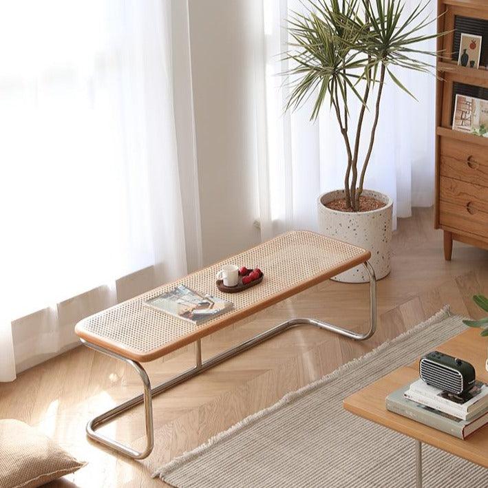 Gaja Rattan Bench