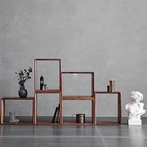 Ganna Free Transformation Bookcase/Side Table