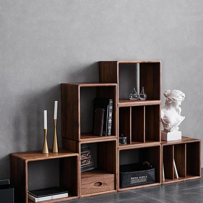 Ganna Free Transformation Bookcase/Side Table