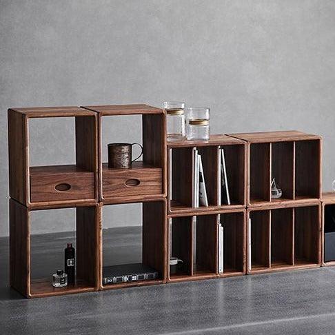 Ganna Free Transformation Bookcase/Side Table