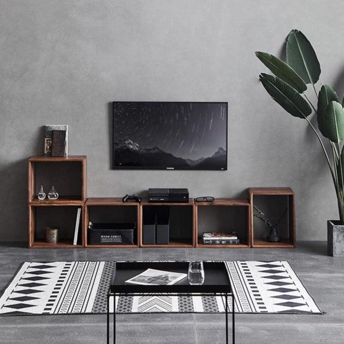 Ganna Free Transformation Bookcase/Side Table