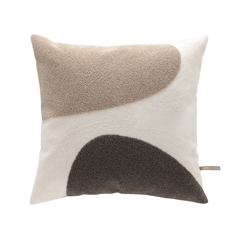 Geometric Patch Modern Pillow Cover & Insert