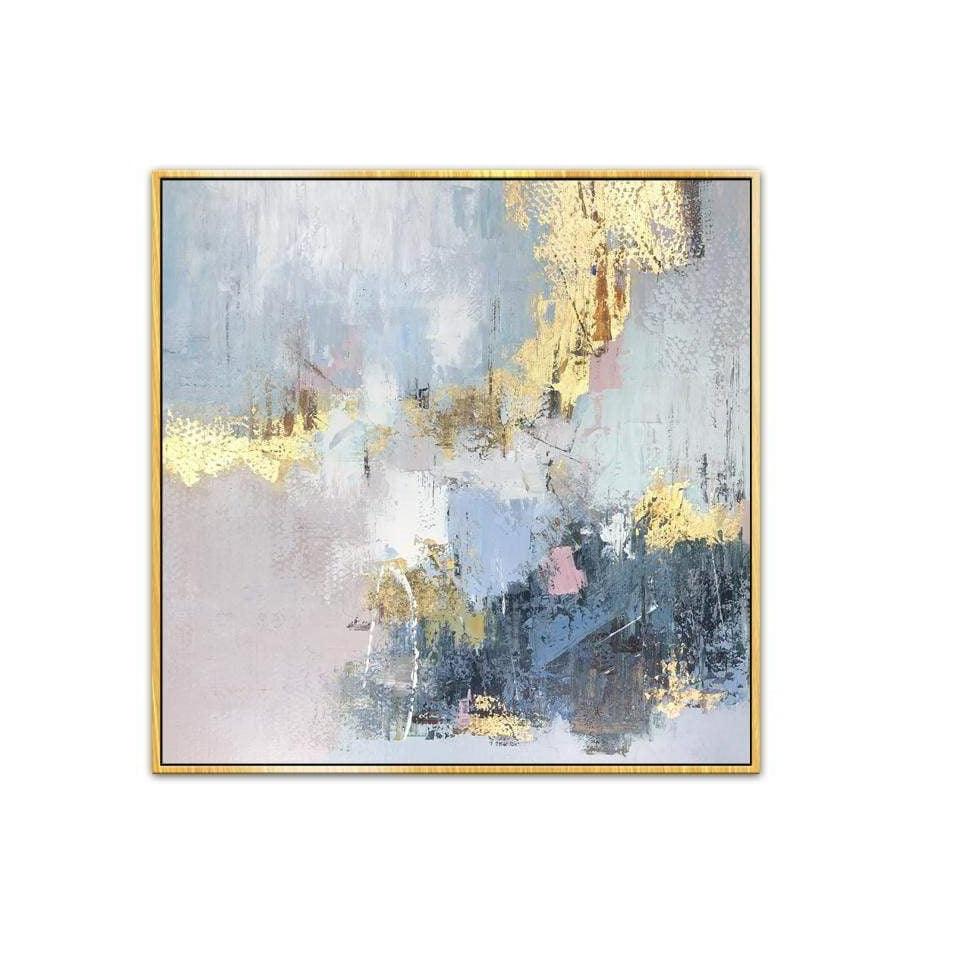 Golden Haze Oil Painting