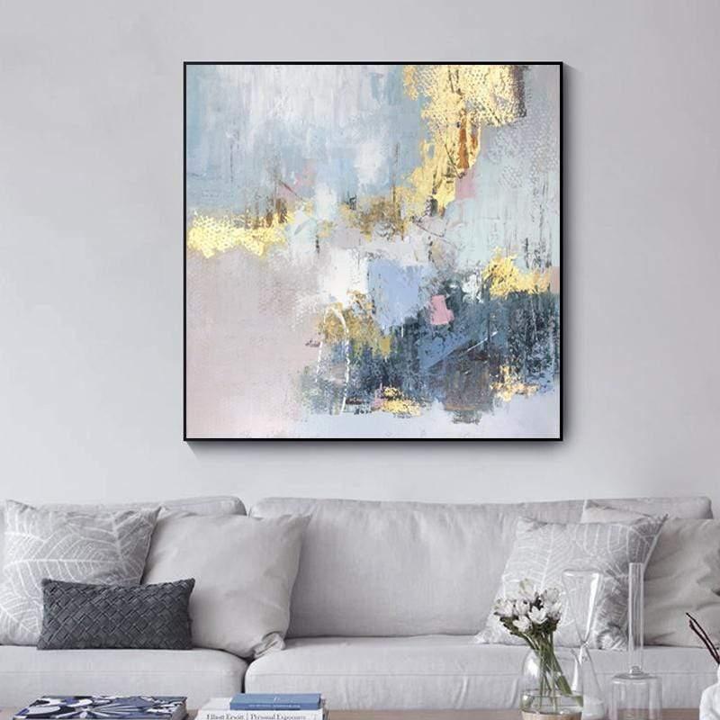 Golden Haze Oil Painting