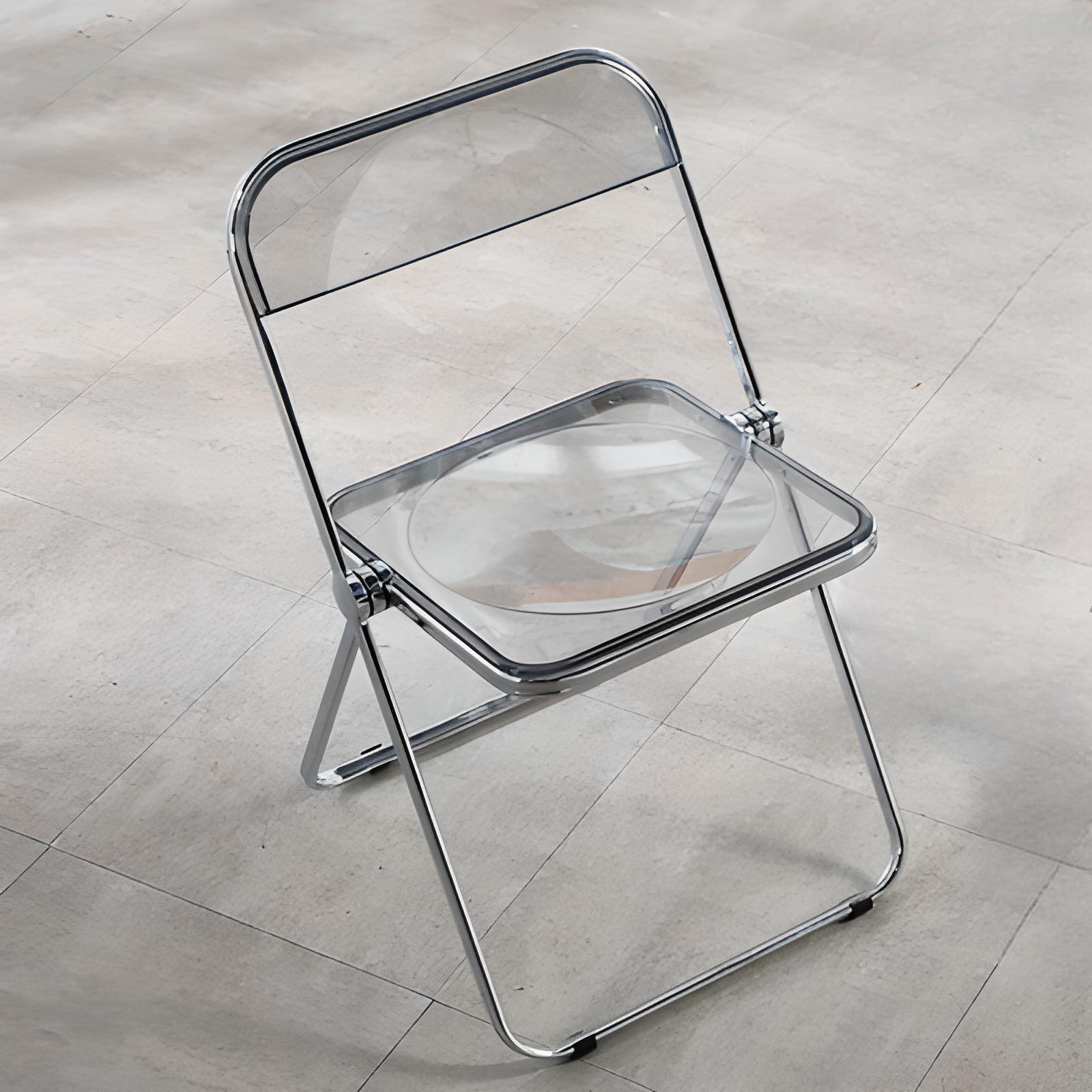 Greta Acrylic Folding Dining Chair