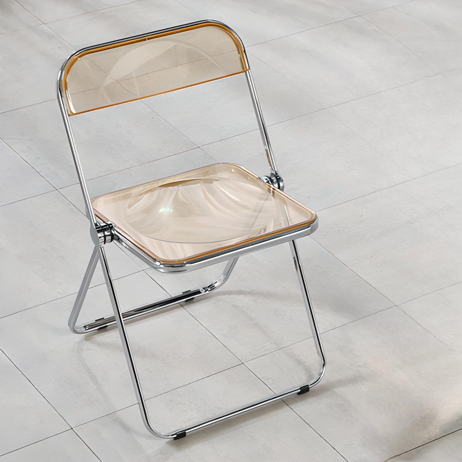 Greta Acrylic Folding Dining Chair