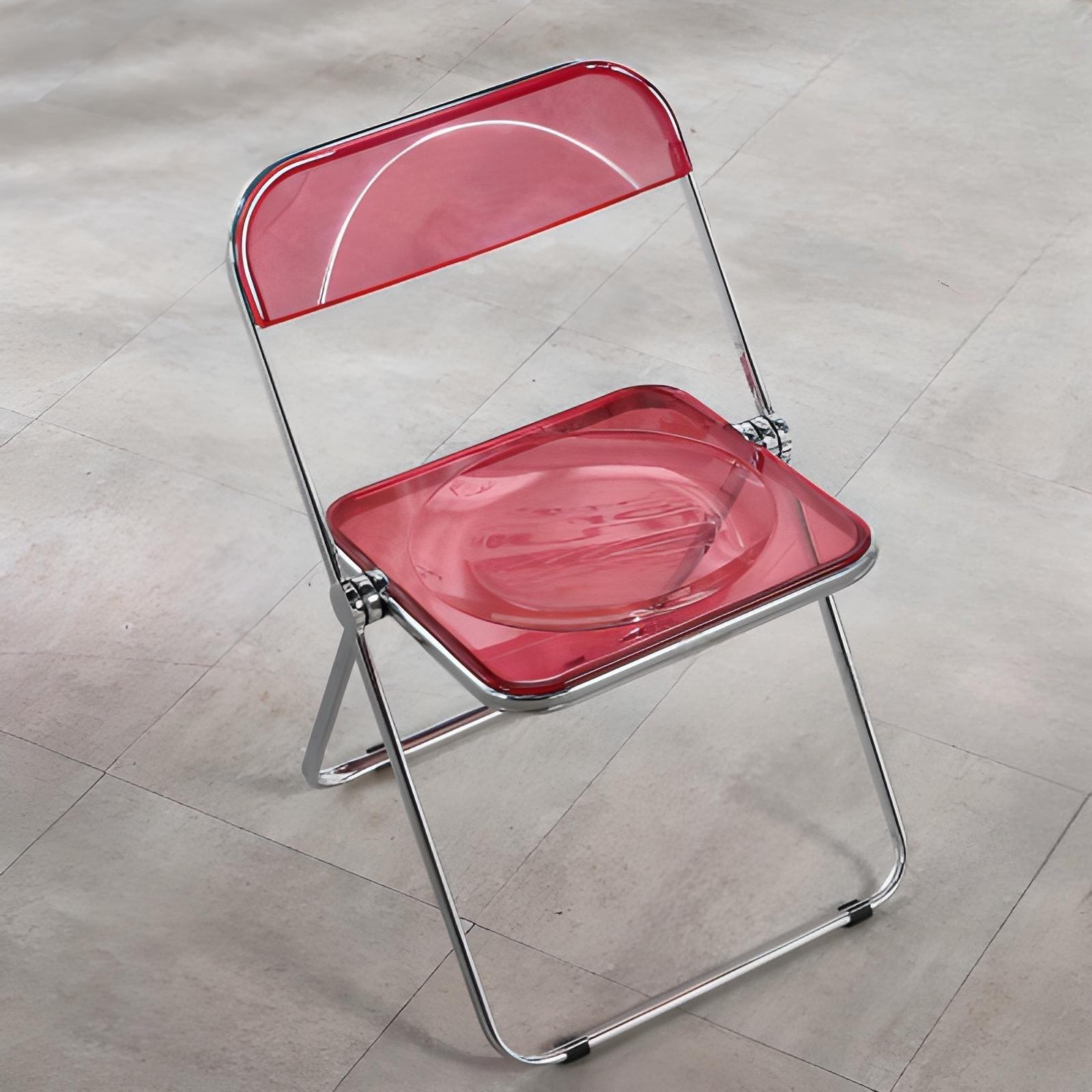 Greta Acrylic Folding Dining Chair