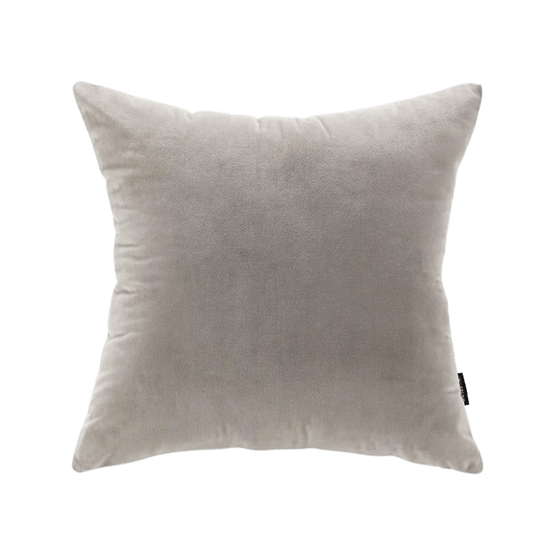 Grey Album Throw Pillow Cover & Insert