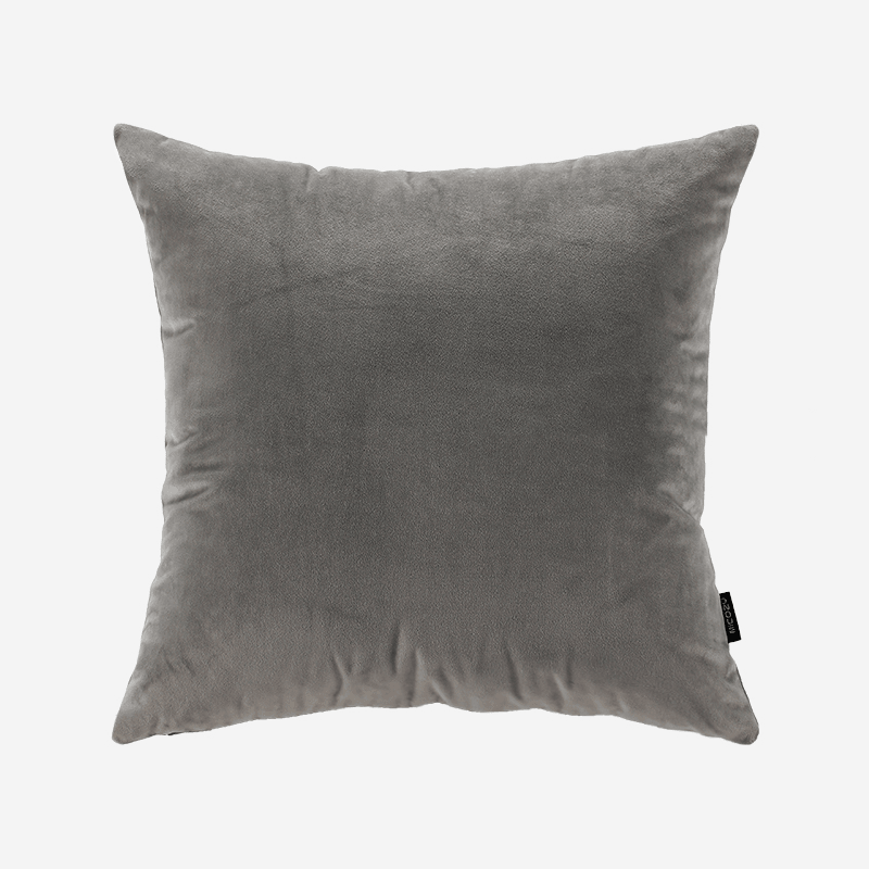 Grey Album Throw Pillow Cover & Insert
