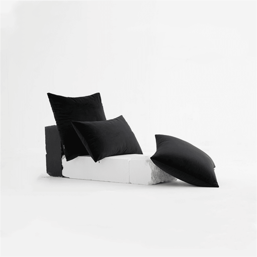 Grey Album Throw Pillow Cover & Insert