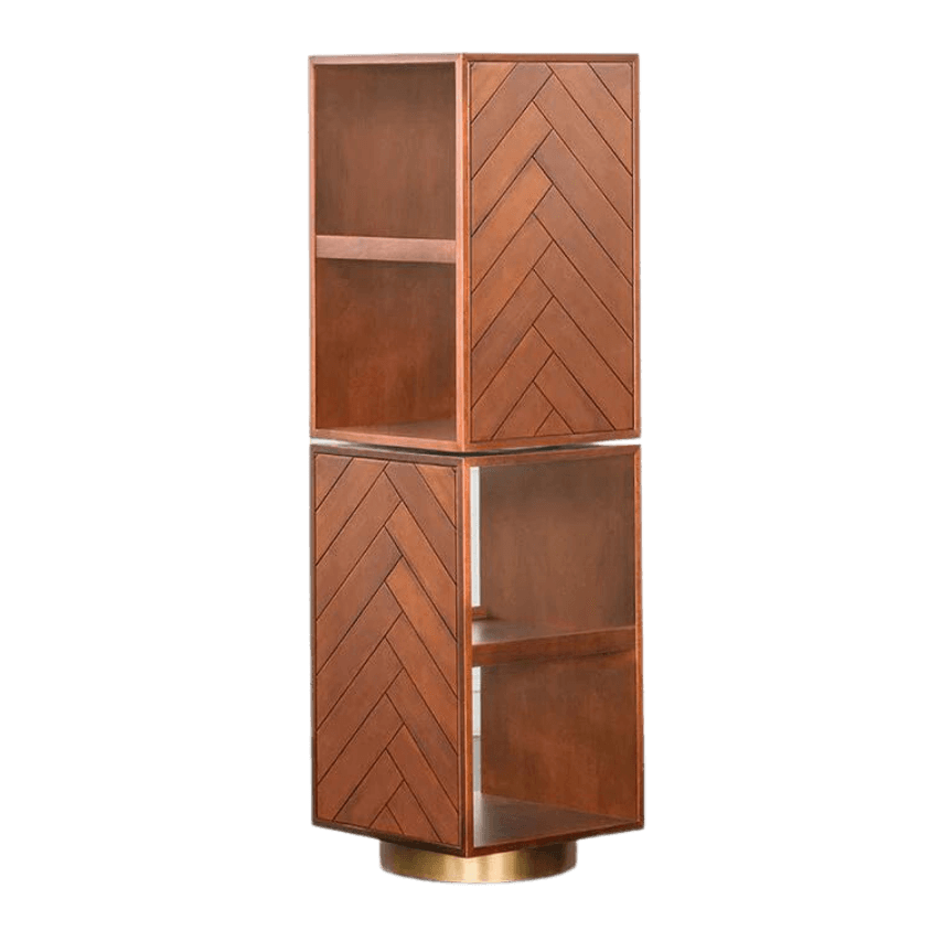 Gunilla Rotating Cube Bookcase