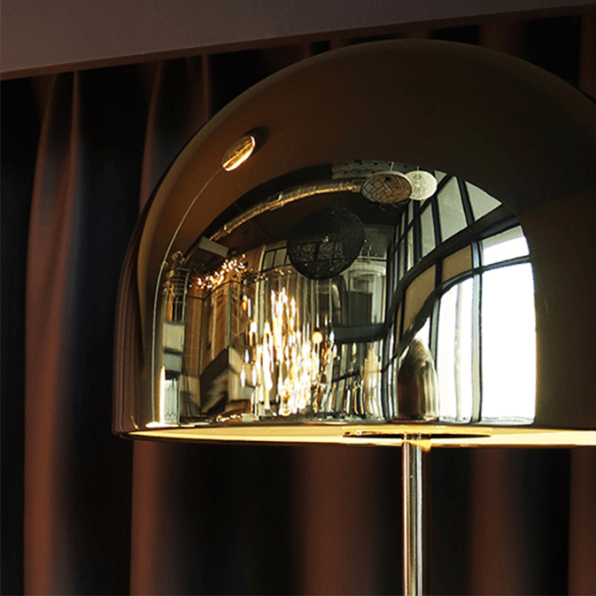 Hadly Metal Mushroom Table Lamp