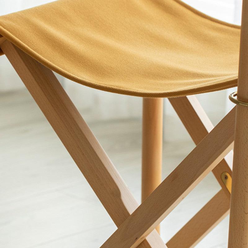 Hazelton Canva Folding Lounger Chair