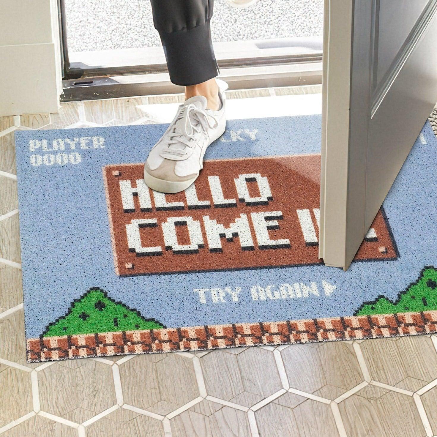 Hello Come In Outdoor Rug