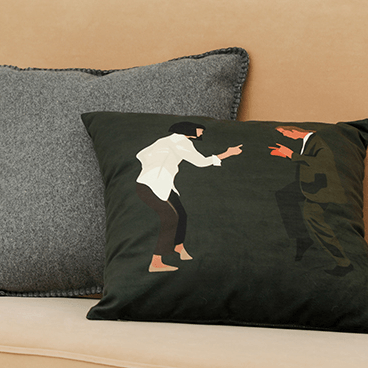 Illustrator Throw Pillow