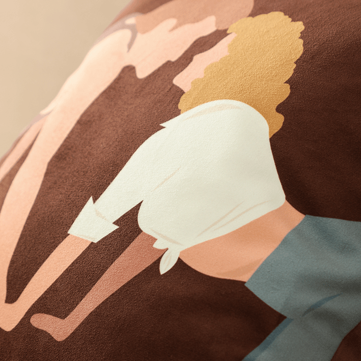 Illustrator Throw Pillow
