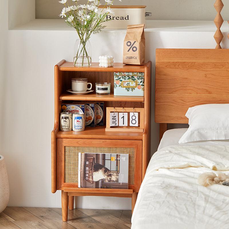Jago 1 - Drawer Solid Wood Nightstand