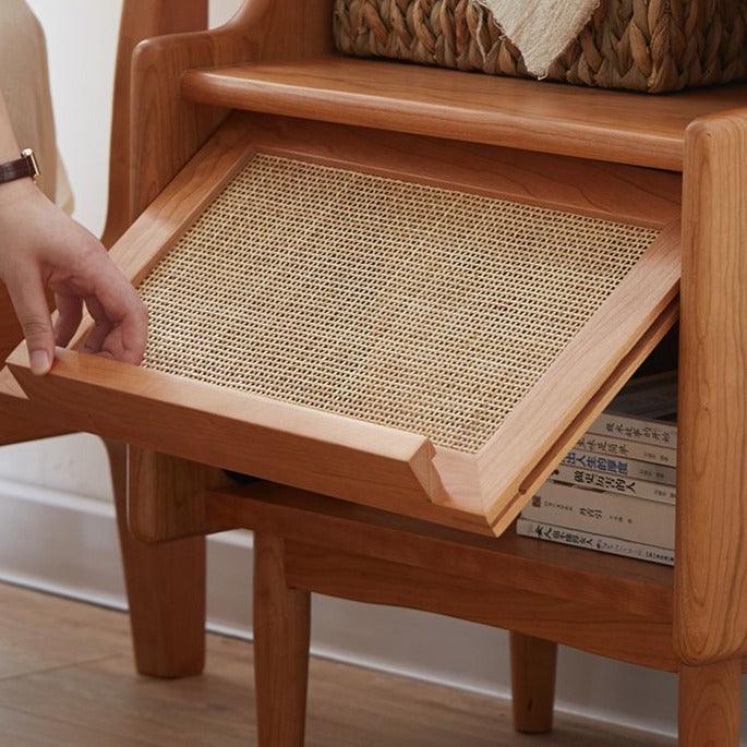Jago 1 - Drawer Solid Wood Nightstand