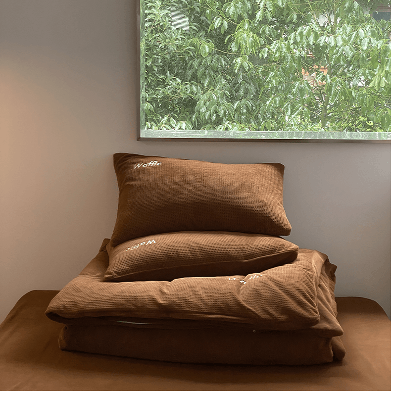 Janusz Coral Velvet Sheet Set