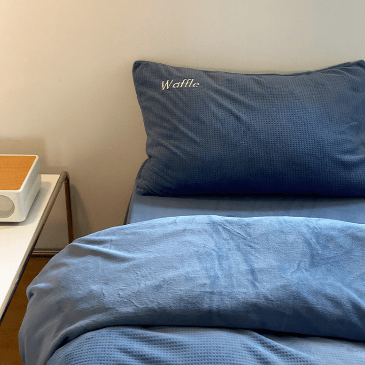 Janusz Coral Velvet Sheet Set