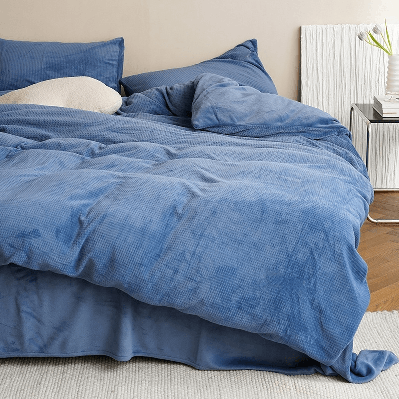 Janusz Coral Velvet Sheet Set