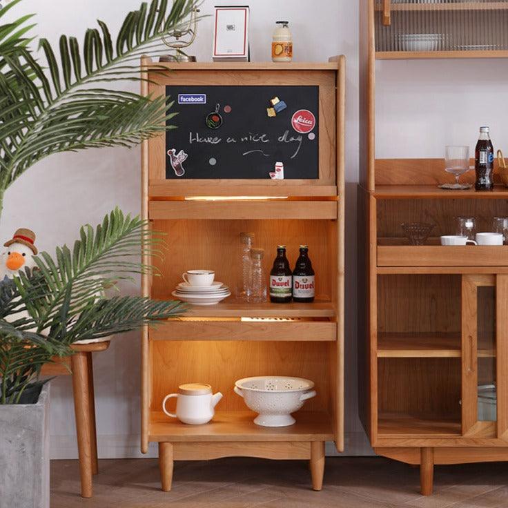 Kalman Wood Bookcase & Cabinet