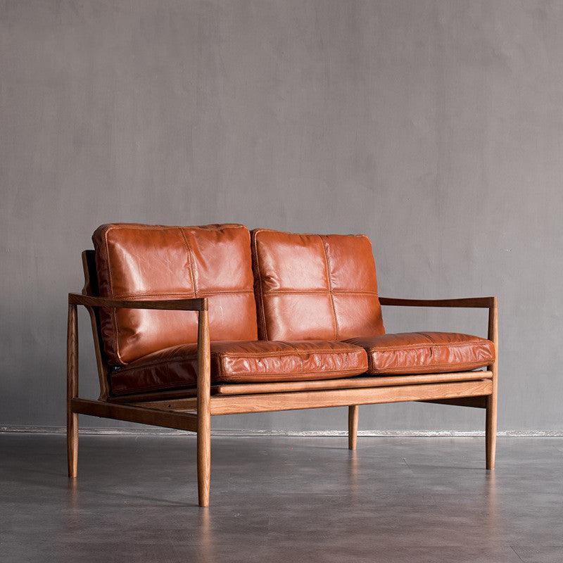 Karola Leather Sofa