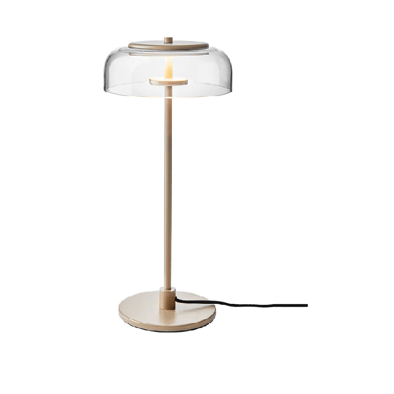 Keystone Glass Arched Lamp