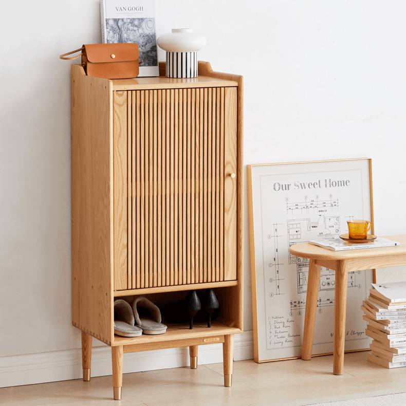 Lauren Solid Wood Shoe Cabinet
