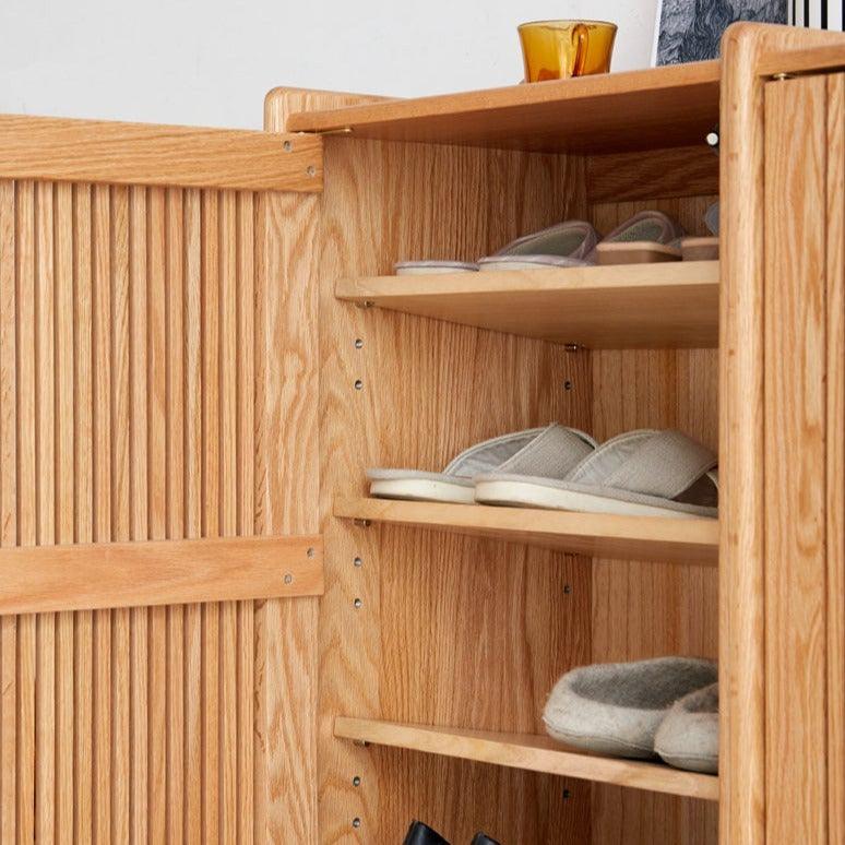 Lauren Solid Wood Shoe Cabinet